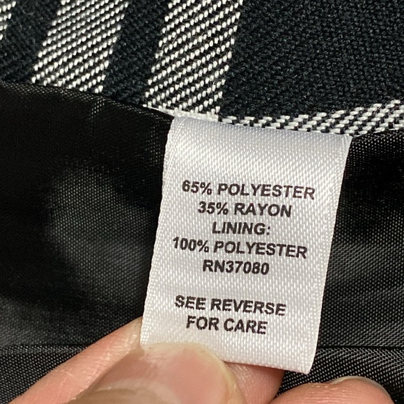 Women’s plaid black /white blazer! Work, business, office! Size S - Picture 15 of 17